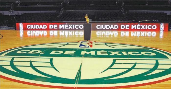  ??  ?? La Arena Ciudad de México ha sido sede de los juegos de la Liga desde 2012