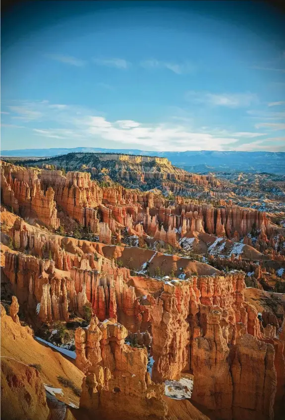  ?? Photos by Melissa Ward Aguilar / Staff ?? Above: Travel insiders predict road trips to places such as Bryce Canyon National Park, Utah, will be a “revenge travel” trend in 2021.