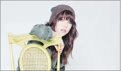  ??  ?? B.c.-bred singer-songwriter Carly Rae Jepsen’s new album Curiosity arrived Feb. 14.