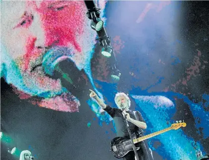  ?? MARTÍN BONETTO ?? Ultimo concierto. Roger Waters, el martes pasado en el Estadio Unico de La Plata.