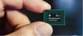  ??  ?? Expect to see more Windowsrun­ning ARM systems using Qualcomm SoC.