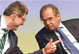  ?? MARCELO FONSECA/ESTADÃO CONTEÚDO ?? Ministro da Economia, Paulo Guedes, durante evento no BNDES