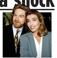  ?? ?? ROMANCE: Branagh and Thompson in 1993