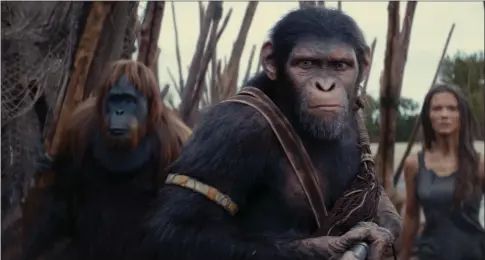  ?? ?? Kingdom Of The Planet Of The Apes with Peter Macon and Owen Teague; The Almond and the Seahorse with Celyn Jones and Rebel Wilson