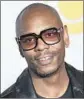  ?? Charles Sykes Invision/AP ?? COMIC DAVE Chappelle is among the 928 who were asked to join.