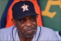  ?? JOSE CARLOS FAJARDO — BAY AREA NEWS GROUP ?? Houston Astros manager Dusty Baker Jr. is back with the San Francisco Giants organizati­on after retiring from the dugout.