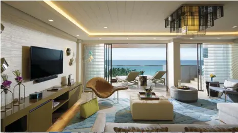  ??  ?? Discovery Shores Boracay’s Signature Presidenti­al Suite