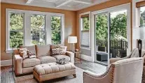  ??  ?? The window industry has introduced Low-E coating to homes and businesses to reduce glare while allowing natural light to enter.