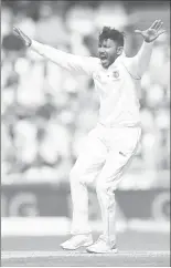  ?? (File photo) ?? Leg-spinner Devendra Bishoo claimed a five-wicket haul to put West Indies in control.