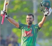  ?? AFP ?? Bangladesh cricketer Tamim Iqbal has denied that his wife and son were subjected to a racial attack.