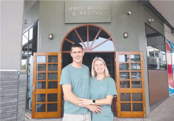  ?? ?? Well Bread & Pastry owners Stefan and Michelle van der Hoven are opening a second store in Miami. Picture: Glenn Hampson