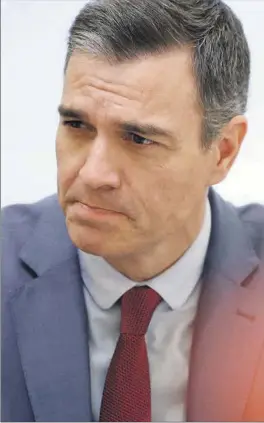  ?? REUTERS ?? El presidente del Gobierno, Pedro Sánchez.