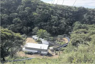  ?? REUTERS ?? A general view of the Poas I hydroelect­ric plant, which provides energy to the computers of Data Center CR used for cryptocurr­ency mining, in Alajuela, Costa Rica.