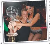  ??  ?? Luke Jacobz is back on DWTS after winning the show in 2008 with Luda Kroitor (above).