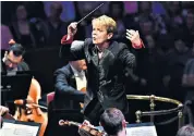  ??  ?? Eloquent: Marin Alsop and the Baltimore Symphony Orchestra