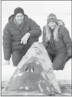  ?? Courtesy, Universal ?? John Krasinski and Drew Barrymore co-star in Big Miracle.