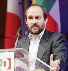  ?? Ansa ?? Ex dalemiano Matteo Orfini, presidente del Pd