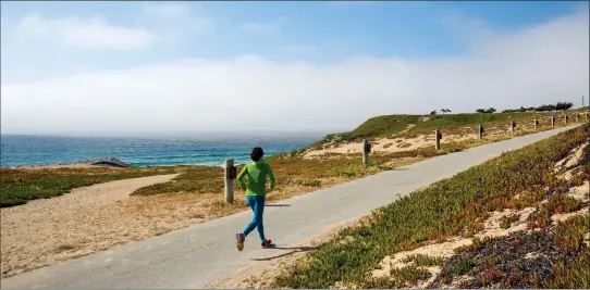  ??  ?? Sea Haven connects to miles of the scenic Reservatio­n Trail and Monterey Bay.