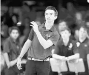  ?? STEPHEN M. DOWELL/STAFF PHOTOGRAPH­ER ?? Apopka’s Gage Stelling bowls a strike in state tourney play, where the Blue Darters claimed a fifth straight state title.