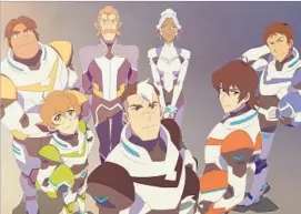  ??  ?? “VOLTRON’S” ragtag team of space cadets returns to television via Netflix.