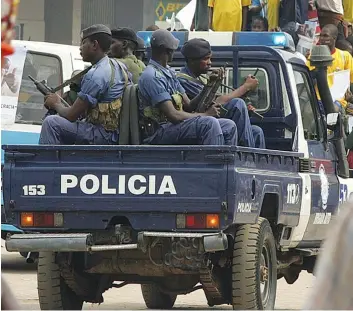  ?? DR ?? Polícia Nacional tem sido um dos parceiros fundamenta­is na libertação da maioria das vítimas