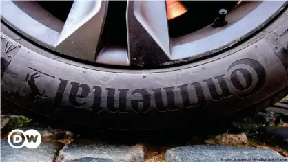  ??  ?? German tire giant Continenta­l wants to source the polyester it needs from used plastic bottles