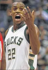  ?? / FOR THE JOURNAL SENTINEL ?? The growth of Bucks guard Khris Middleton this season is apparent, coach Jason Kidd says.