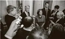  ?? New York Times file photo ?? House Speaker Nancy Pelosi linked George Floyd’s death to the “injustice” of the virus’ impact on minority population­s.