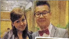  ??  ?? ASSASSINS’ TARGET: Student Kim Han Sol, far right, in 2011 and, above, with girlfriend Sonia. Right: Picture published yesterday of his dying father at Kuala Lumpur airport