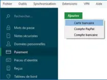  ??  ?? Confiez à Dashlane vos informatio­ns personnell­es, bancaires, d’identité, etc.