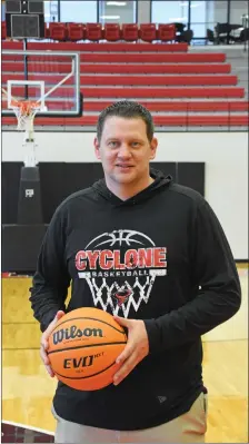  ?? STACI VANDAGRIFF/RIVER VALLEY & OZARK EDITION ?? Ryan Koerdt is the new head basketball coach for the Russellvil­le Lady Cyclones. He has served as the head coach for the boys basketball team at White County Central High School for the past seven years.