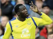  ?? ASSOCIATED PRESS FILE PHOTO ?? The fee to sign Romelu Lukaku is believed to be $96.6 million US.