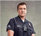  ?? ABC ?? Nathan Fillion in “The Rookie.”