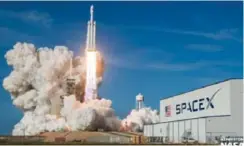  ?? Especial ?? Lanzamient­o del Falcon Heavy, 6 feb. 2018. /