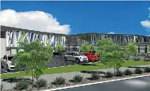  ?? IMAGE: SUPPLIED ?? Designs plans show what the proposed new medical centre in Levin would look like.