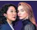  ??  ?? Killing Eve stars Sandra Oh, left, as an intelligen­ce n officer obsessed with catching psychopath a assassin Jodie Comer
