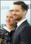  ??  ?? Tobey Maguire, right, and Jennifer Meyer