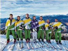  ??  ?? Bei einem Lehrgang in Obertauern machten sich die AV Skilehrer fit für die anste hende Skisaison.