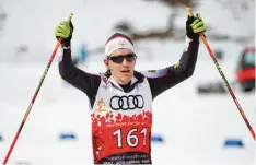  ?? Foto: Dr. Georg Lohse ?? Für den 26 jährigen Schondorfe­r hat sich das harte Training gelohnt: Er siegte bei den Special Olympic Games im Langlauf.