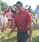  ?? MARK KONEZNY/USA TODAY SPORTS ?? Tiger Woods last played in the Ryder Cup in 2012.