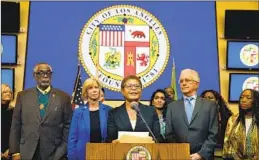  ?? Carolyn Cole Los Angeles Times ?? MAYOR KAREN BASS declares a state of emergency on homelessne­ss.