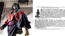  ?? CAMAL PIRBHAI AND CAMILLE TURNER ?? WANTED transforms runaway-slave ads into art that looks like fashion. “We are not honouring slaves,” artist Camille Turner said.