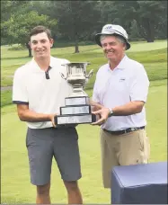  ?? Ryan Lacey/Hearst Connecticu­t Media / ?? Milford native Ben James won the 78th Connecticu­t Junior Amateur Championsh­ip on Thursday.