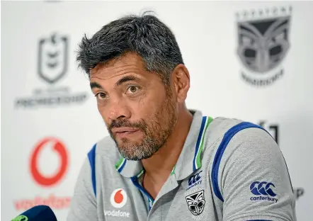  ?? GETTY IMAGES ?? Warriors coach Stephen Kearney wants answers from the NRL.