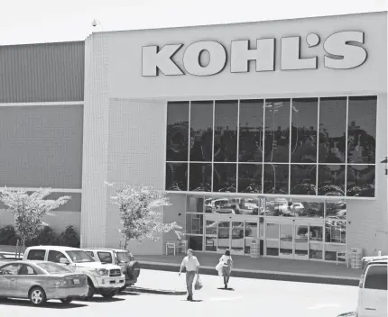  ??  ?? Kohl’s stores are staying open to cater to last-minute shoppers. It will close at 6 p.m. Sunday. ERIC RISBERG/AP