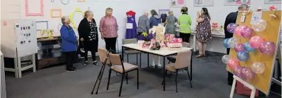  ?? Photo / Nikki Carroll ?? The official opening of Love Stitch Studio, based in For Fabric Sake at 36 Cambridge St, Levin, was welcomed by members of the local community.