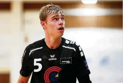  ?? Foto: Yann Hellers ?? Tom Krier wollte den Escher Handballcl­ub nie verlassen.