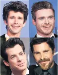  ??  ?? WINNERS Clockwise from top left, Whishaw, Madden, Bale, Ronson,
