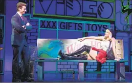  ?? Matthew Murphy ?? TAKING over Broadway are two musicals: “Head Over Heels,” with Rachel York, Jeremy Kushnier, top, and “Pretty Woman,” with Andy Karl, Samantha Barks.