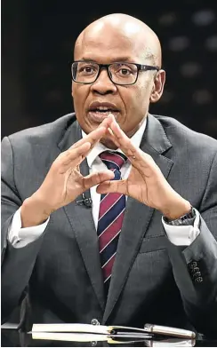  ?? Picture: Freddy Mavunda ?? Mzwanele Manyi believes Jacob Zuma is being persecuted.